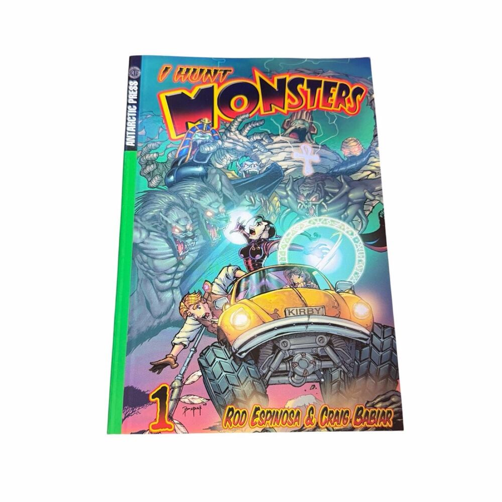 I Hunt Monsters Comic Book Issue One Antarctic Press Rod Espinosa 2004